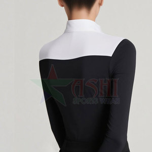 Chemise d'équitation professionnelle pour femmes, boutons recouverts, logo personnalisable, couleur personnalisable, imperméable, coupe-vent - Product Image 6