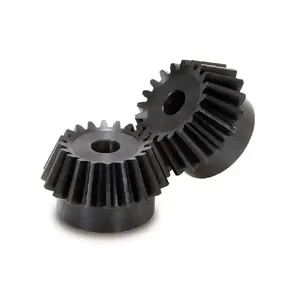 Precision Customized Transmission Parts Steel Cast Iron Straight Spur Bevel Gear At Good Price