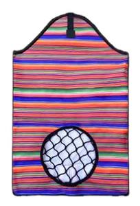 Vente flash : Équipement d'équitation et d'écurie, sac à foin à alimentation lente à quatre côtés breveté pour chevaux, durable, facile à utiliser, pour les voyages et l'extérieur - Product Image 4