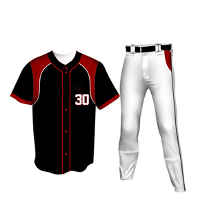 Ropa deportiva personalizada para hombres jóvenes, uniformes de béisbol de softbol de la mejor calidad, chaqueta de tira impresa, pantalones cortos, Jersey de sublimación al por mayor - Product Image 4