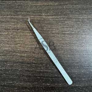 แหนบแยกแบบ 45 องศา พร้อมหัวรูปหัวใจ สแตนเลสสตีล รับทำโลโก้ พิมพ์ลาย น้ำหนักเบา จับแน่น OEM - Product Image 1