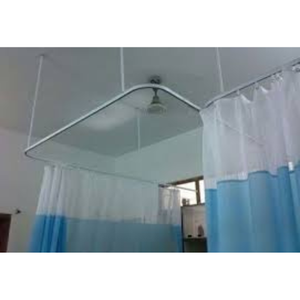 Rails de rideaux d'hôpital en aluminium montés au plafond antirouille légers série 6000 Décorations de soudage par pliage personnalisé - Product Image 3