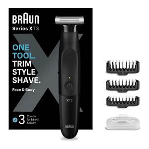 Tête de rechange noire pour rasoir électrique 4D Series X, pour le visage, rechargeable, XT3100, tondeuses et coupe-cheveux - Product Image 3