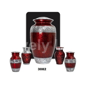 Petites urnes pour cendres humaines Urne souvenir artisanale Homme Femme Honore votre bien-aimé avec urne de crémation Sac en velours gratuit - Product Image 1