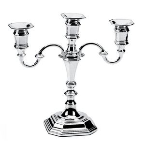 Candelabros Altos de Aluminio Dorado Hechos a Mano para Decoración de Bodas, Centro de Mesa Navideño, Portavelas - Product Image 5