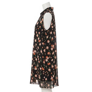 Robe décontractée sans manches en mousseline de soie, tissu léger et doux, élégante, pour les fêtes d'été, la plage, vêtements de mode pour femmes - Product Image 5