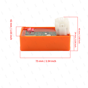 Système d'allumage de course programmable CDI pour motos GY6125 DC Commutateurs <span class=keywords><strong>DIP</strong></span> 6 broches améliorés pour mieux - Product Image 3