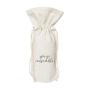 Incredible Cotton Canvas <b>Wine</b> <b>Bag</b> for Gift Giving - Product Image 1