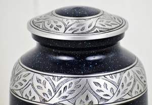 Silver Cross Signed On God Urns Handcrafted Luxury Aluminum Cremation Urn <b>Box</b> Adults <b>Box</b> Keepsakes Urns Funeral <b>for</b> <b>Ashes</b> - Product Image 3