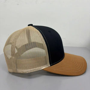 Logo personnalisable broderie et chapeau de camionneur en tissu OEM à la mode pour les activités de plein air sport casquettes de camionneur en gros - Product Image 4