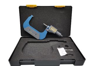 Digitale buitenmicrometer met hoge precisie, 75-100 mm, geschikt voor het meten van onderdelen in de auto- en ruimtevaartindustrie - Product Image 1