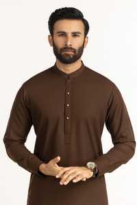 Costume Punjabi pour homme, shalwar kameez tendance, pour mariage et fête, en coton, respirant et absorbant l'humidité, en provenance du Pakistan - Product Image 2