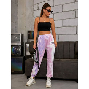 Pantalon de survêtement respirant de qualité supérieure pour femmes, couleur unie, coupe décontractée, survêtement en molleton de coton pour l'hiver, prix bon marché - Product Image 3