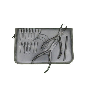 Meilleur prix d'usine Kit d'outils d'extension de cheveux avec ruban adhésif et micro liens en couleur personnalisée Logo Offre cheveux durables - Product Image 5