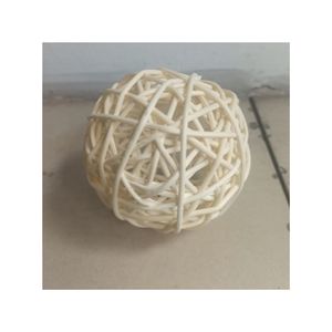 Bola de mimbre redonda de Navidad hecha a mano, varias formas y tamaños, artesanías de mimbre hechas en Vietnam, venta al por mayor disponible - Product Image 4