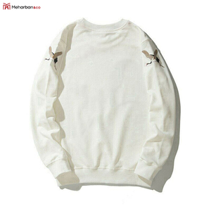 เสื้อสเวตเตอร์สำหรับผู้ชายเสื้อสเวตเชิ้ตผ้าฝ้ายเนื้อนุ่มแบบมืออาชีพ - Product Image 3