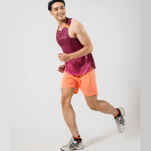 กางเกงขาสั้นกีฬาผ้าสแปนเด็กซ์แห้งเร็วของผู้ชายพร้อมบริการผลิตตามสั่ง - Product Image 3