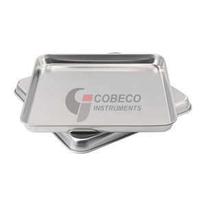 Bandejas Quirúrgicas de Acero Inoxidable con Diseño de Borde Sellado para el Contención de Fluidos Contaminados Durante el Transporte y la Esterilización - Product Image 2