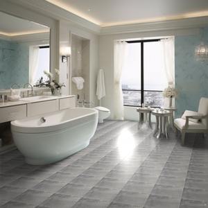 Orientbell Céramique 300X300 SDM Houston Grey FL Matte Finish Carrelages de sol assorti - Product Image 2