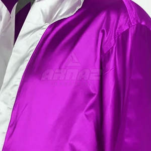 Bata de boxeo clásica de satén con cinturón de corbata y capucha para luchadores Bata de boxeo con logotipo personalizado en varios colores para atletas - Product Image 4