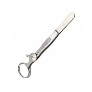Petites forceps en acier inoxydable de 18 cm pour chalazion, instrument chirurgical ophtalmique, forceps pour chalazion des paupières avec verrouillage rapide - Product Image 3