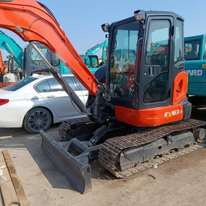 Moteur d'origine japonaise pour mini-pelleuse sur chenilles KX163, capacité de la benne de 0,22 m³, 6000 kg, haute efficacité, prix réduit - Product Image 4