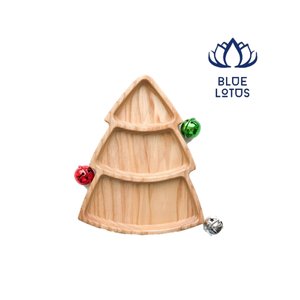 Wooden <b>Tree</b> Plate For <b>Christmas</b> - Product Image 1