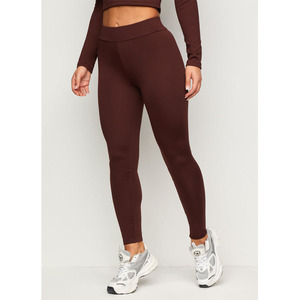 Mallas de yoga Mujer Logotipo personalizado Gimnasio Fitness Leggings con bolsillos Nylon Activer Pantalones de entrenamiento de cintura alta Medias deportivas - Product Image 1