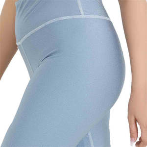 Collants de Yoga taille haute pour femmes, vêtements de sport confortables, leggings d'entraînement, poches, vente en gros de couleur unie, quantité minimale de commande bas personnalisable - Product Image 6