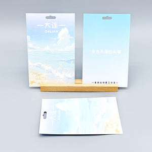 A5プロモーションフィルムラミネート光沢紙カスタム形状パーソナライズフルカラーデジタル印刷ビジネス広告リーフレット - Product Image 1