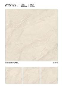 60x60cm 600x600mm Baldosas de porcelana vitrificada modernas resistentes a los ácidos Superficie mate antideslizante Color beige Uso interior - Product Image 5