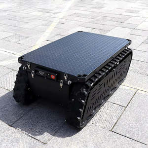 Châssis de véhicule industriel robot chenille à grande plateforme WD, chenilles de char, kits de chenilles en caoutchouc, train de roulement sur chenilles, 210 kg, 3 mois - Product Image 4