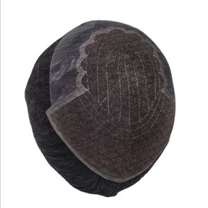 Perruque en cheveux humains Q6 Yaki, toupet pour homme, cheveux vierges Remy, trame unique, Bangladash Naturalizer Curl Bonnet, extension de cheveux Remi - Product Image 3