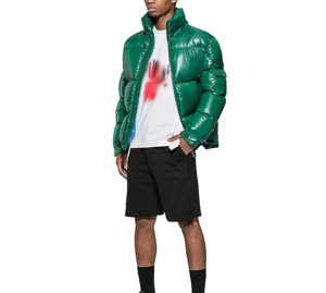 แจ็กเก็ตขน2025พองสำหรับผู้ชายสามารถปรับแต่งได้เสื้อแจ็กเก็ตขนเป็ดแวววาวสำหรับฤดูหนาว - Product Image 6