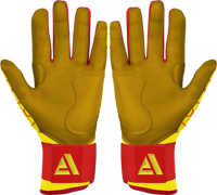 Guantes de Bateo de Béisbol de Primera Calidad, Guantes de Bateo de Béisbol al por Mayor, Guantes de Bateo con Diseño de Fuego