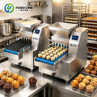 Machines de production de gâteaux de pointe pour usine alimentaire, machine à garnir les gâteaux