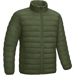 Nueva llegada personalizada de los hombres chaqueta al aire libre con capucha corta gruesa invierno Bomber brillante Puffer hombres chaqueta al aire libre - Product Image 3