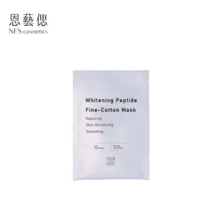 Skincare Facial Mask Customized Peptide Whitening and Firming Fine-cotton Private Label 28ml Cotton Sheet Female Regular Size