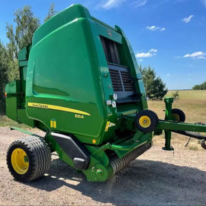 Qualité 2024 machines agricoles pas cher personnalisé Mini presse à balles rondes paille de foin ronde balle à foin Hey Baller utilisation agricole balle à foin - Product Image 1