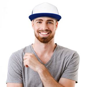 Sombreros de camionero al por mayor de alta calidad Red transpirable con botón de máscara Logotipo impreso bordado Varios colores - Product Image 5