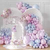 Fabricants de qualité en Chine, décorations de fête réutilisables pour la remise de diplômes, décorations gonflables noires et dorées, guirlande d'arche de ballons de fête