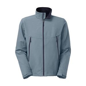 Noir hiver imperméable Softshell support veste à glissière poche zippée latérale de haute qualité durable Durable personnaliser taille Logo couleur - Product Image 3