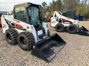 Chargeur compact de boeuf de dérapage de roue avant du chargeur S550 de tracteur avec le paillis de sylviculture - Product Image 3
