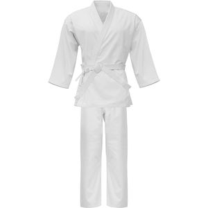 Uniforme de Karate de secado rápido de 100% algodón al por mayor, ropa deportiva OEM personalizada, ropa informal cómoda y ligera para Artes Marciales altas - Product Image 4