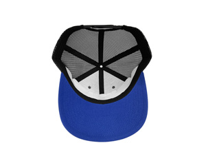 Sombreros de camionero lisos Malla azul/negra Venta al por mayor Gorra de camionero de alta calidad Gorra deportiva Estilo americano al por mayor - Product Image 6