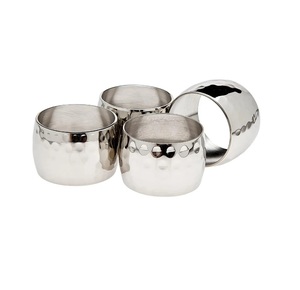 แหวนผ้าเช็ดปากอลูมิเนียมหล่อใหม่สุดหรูสำหรับงานแต่งงานและงานอีเวนต์ - Product Image 4