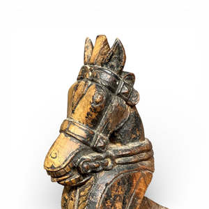 Decoración de Caballo Antiguo, Estilo Art Deco Tradicional, Diseño Abstracto de Animal Hecho a Mano para Decoración del Hogar, Sala de Estar, Bodas, Navidad - Product Image 3