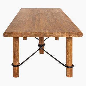 Latest New Design In Solid Acacia Wooden Flip Top Round Folding <b>Legs</b> Easy Movable & Durable Home Kitchen Restaurant Dining <b>Table</b> - Product Image 3
