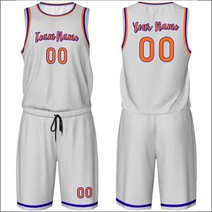 Envío rápido personalizado hombres Reversible baloncesto Jersey sublimado impreso calentamientos impreso uniforme de baloncesto - Product Image 1