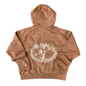 Sudadera con Capucha y Cremallera al por Mayor de Fábrica, Sudadera Unisex de Alta Calidad, Sudadera con Capucha de Forro Polar de Algodón Extra Grande para Hombre - Product Image 3